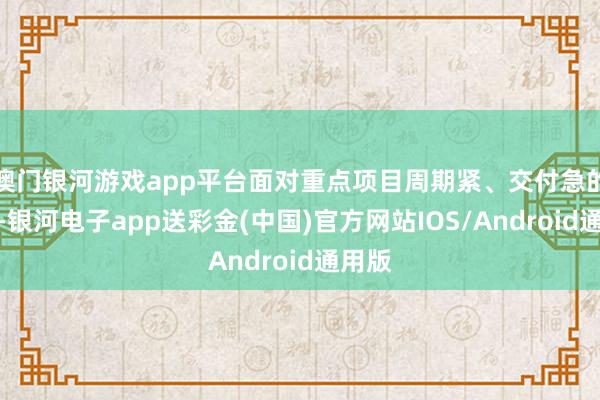 澳门银河游戏app平台面对重点项目周期紧、交付急的难题-银河电子app送彩金(中国)官方网站IOS/Android通用版