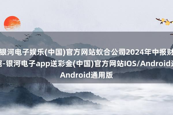 银河电子娱乐(中国)官方网站蚁合公司2024年中报财务数据-银河电子app送彩金(中国)官方网站IOS/Android通用版